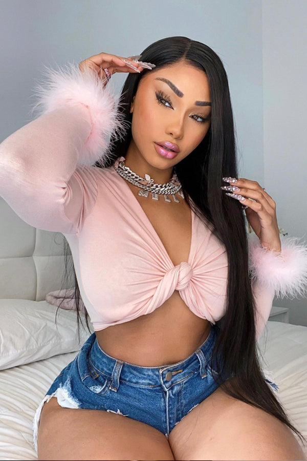 Keswigs 200 Density 13x6 Virgin Human Hair HD Lace Frontal Straight Wig - Timeless Elegance on Display