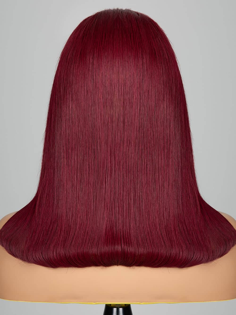 Keswigs 99j color 4x4 transparent lace closure wig 180% density human hair wigs