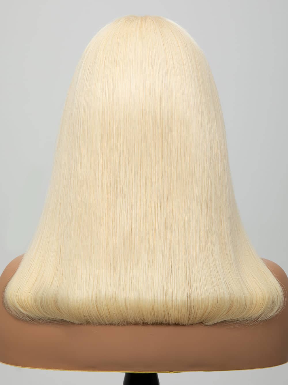 Keswigs Blonde color 4x4 transparent lace closure wig 180% density human hair wigs